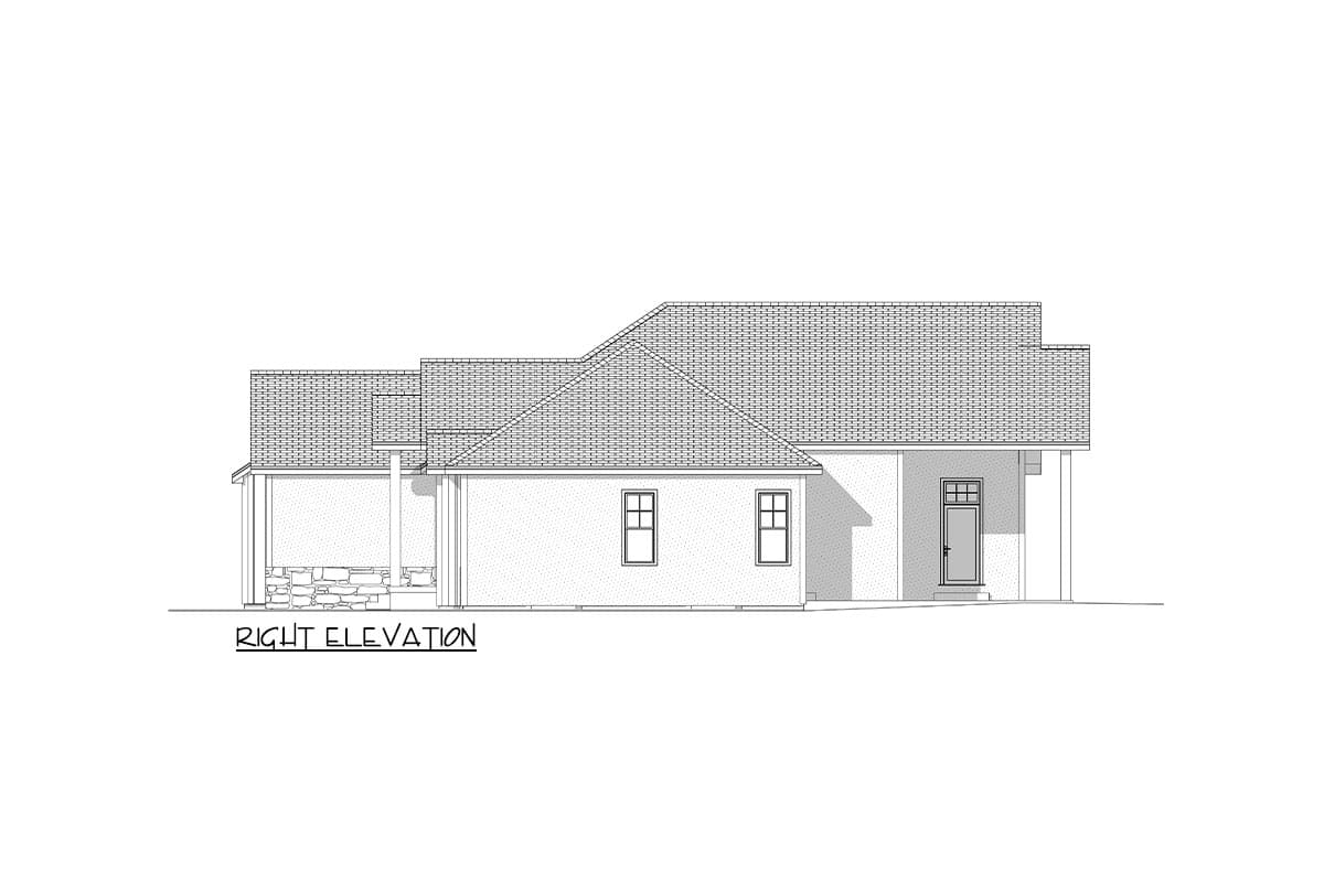 Plan 225011RBS: One-Story Craftsman House Plan with Finished Lower Level - 4534 Sq Ft - Image #29 - Craftsman, New American, Ranch