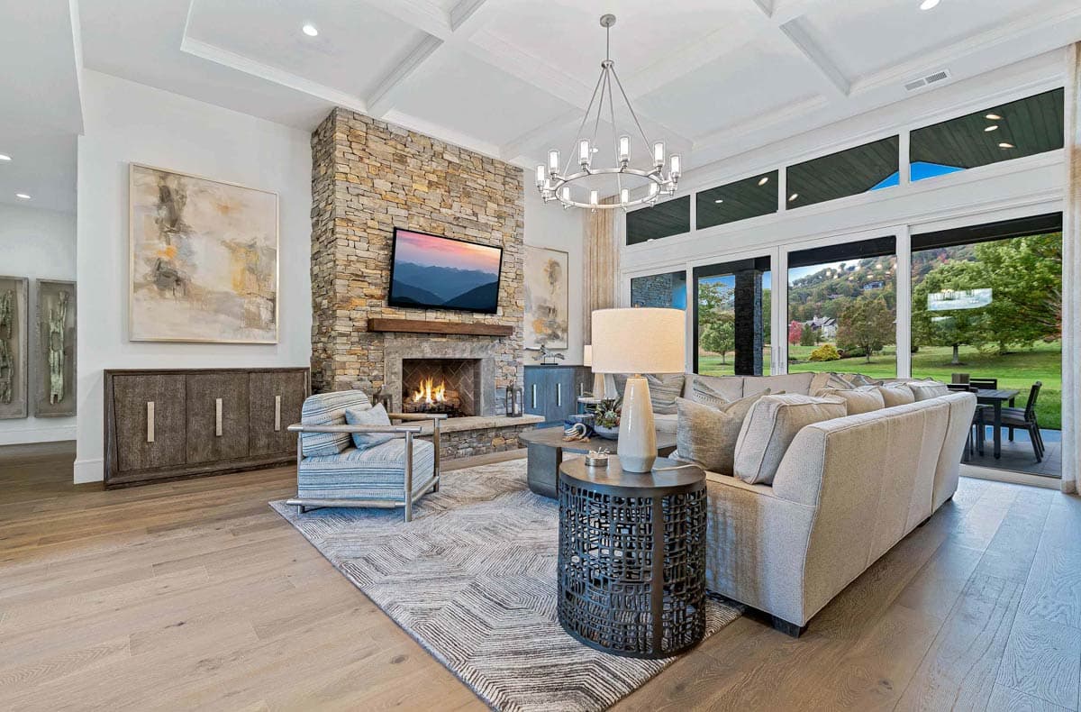 Plan 33266ZR: 4-Bed Modern Mountain House Plan with Study and Bonus Room - 3892 Sq Ft - Image #10 - Hill Country, Modern, Mountain, Ranch, Transitional