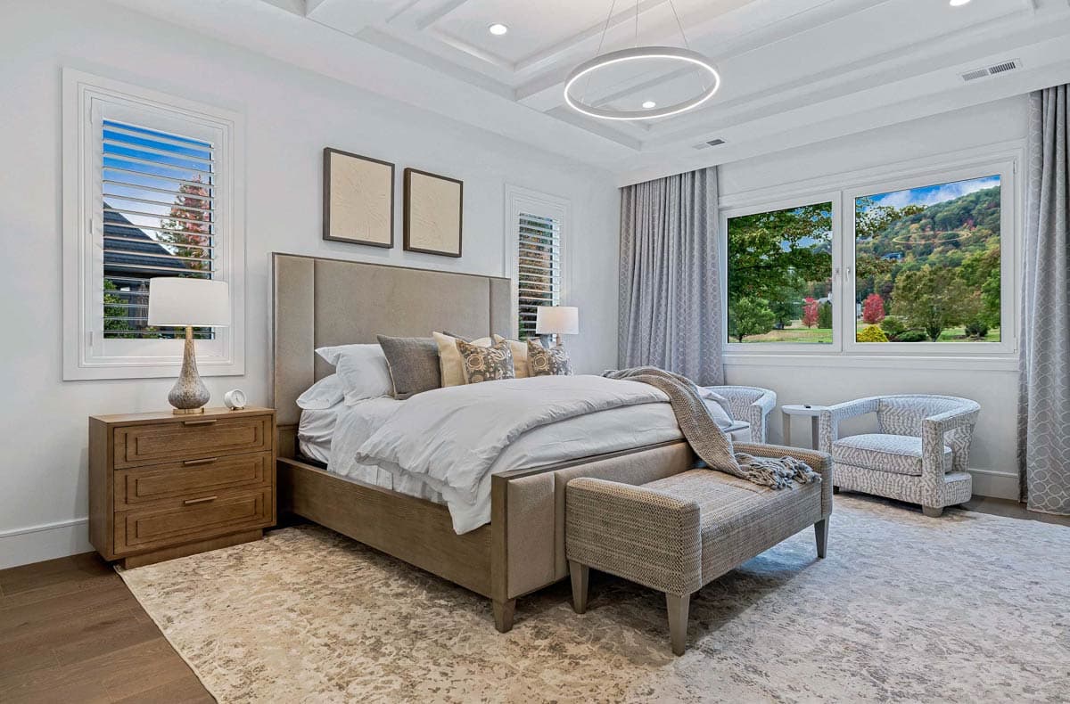 Plan 33266ZR: 4-Bed Modern Mountain House Plan with Study and Bonus Room - 3892 Sq Ft - Image #14 - Hill Country, Modern, Mountain, Ranch, Transitional