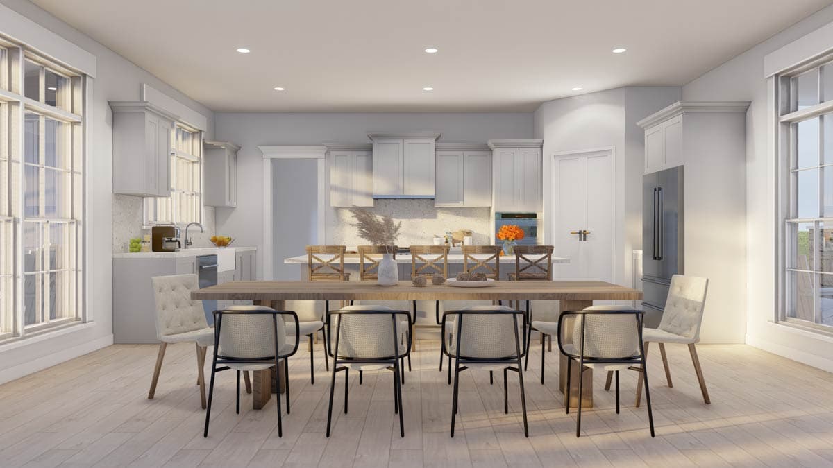 Plan 70896MK: Two-Story Modern Farmhouse Plan with Bonus Room Above Garage - 2972 Sq Ft - Image #11 - Country, Modern Farmhouse, New American