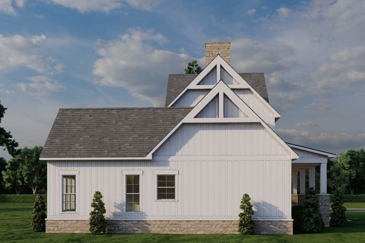 Plan 70896MK: Two-Story Modern Farmhouse Plan with Bonus Room Above Garage - 2972 Sq Ft - Image #12 - Country, Modern Farmhouse, New American