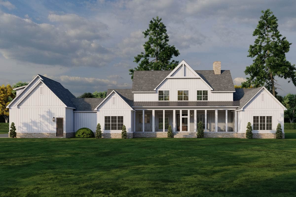 Plan 70896MK: Two-Story Modern Farmhouse Plan with Bonus Room Above Garage - 2972 Sq Ft - Image #13 - Country, Modern Farmhouse, New American