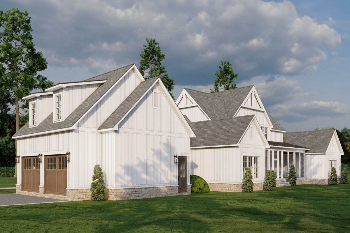 Plan 70896MK: Two-Story Modern Farmhouse Plan with Bonus Room Above Garage - 2972 Sq Ft - Image #16 - Country, Modern Farmhouse, New American