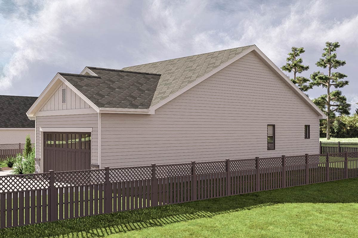 Plan 623436DJ: Compact 5-Bed Traditional House Plan with Open Concept Living - 2007 Sq Ft - Image #14 - Cottage, Country, Traditional