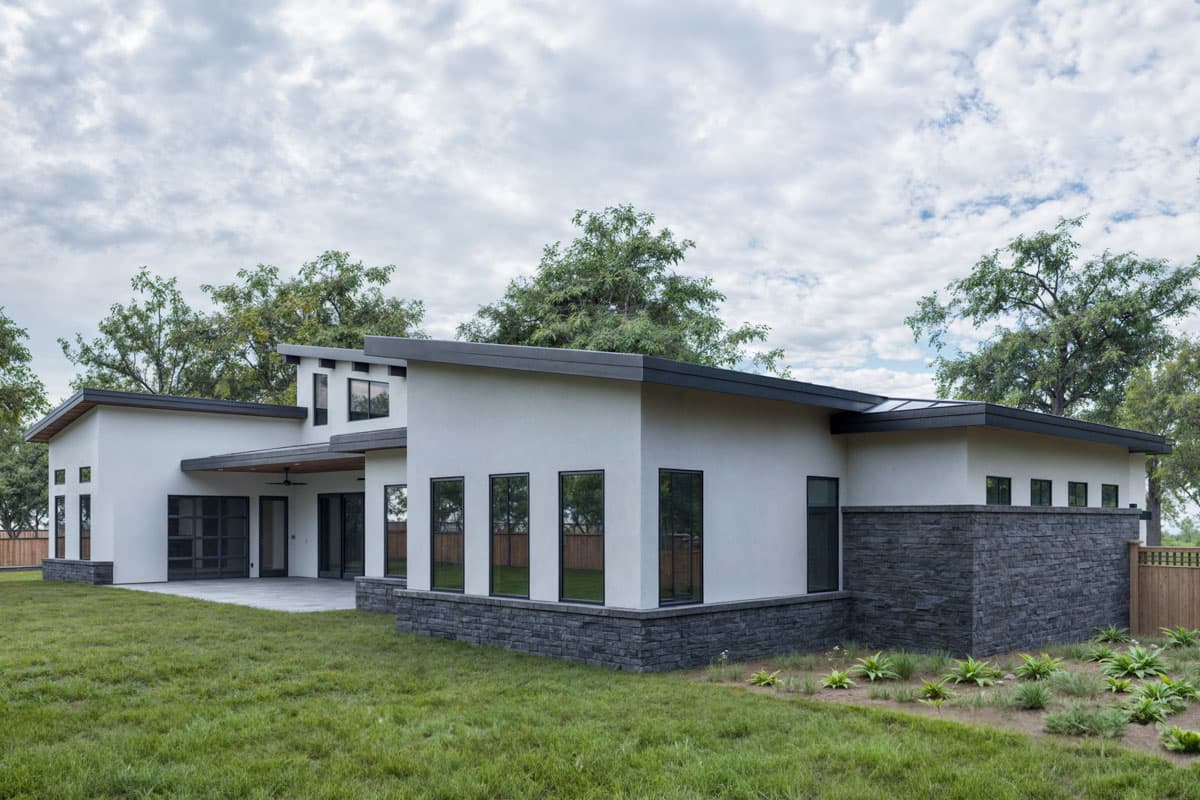 Plan 307723RAD: Single-Story Contemporary House Plan with Outdoor Kitchen - 3551 Sq Ft - Image #5 - Contemporary, Northwest