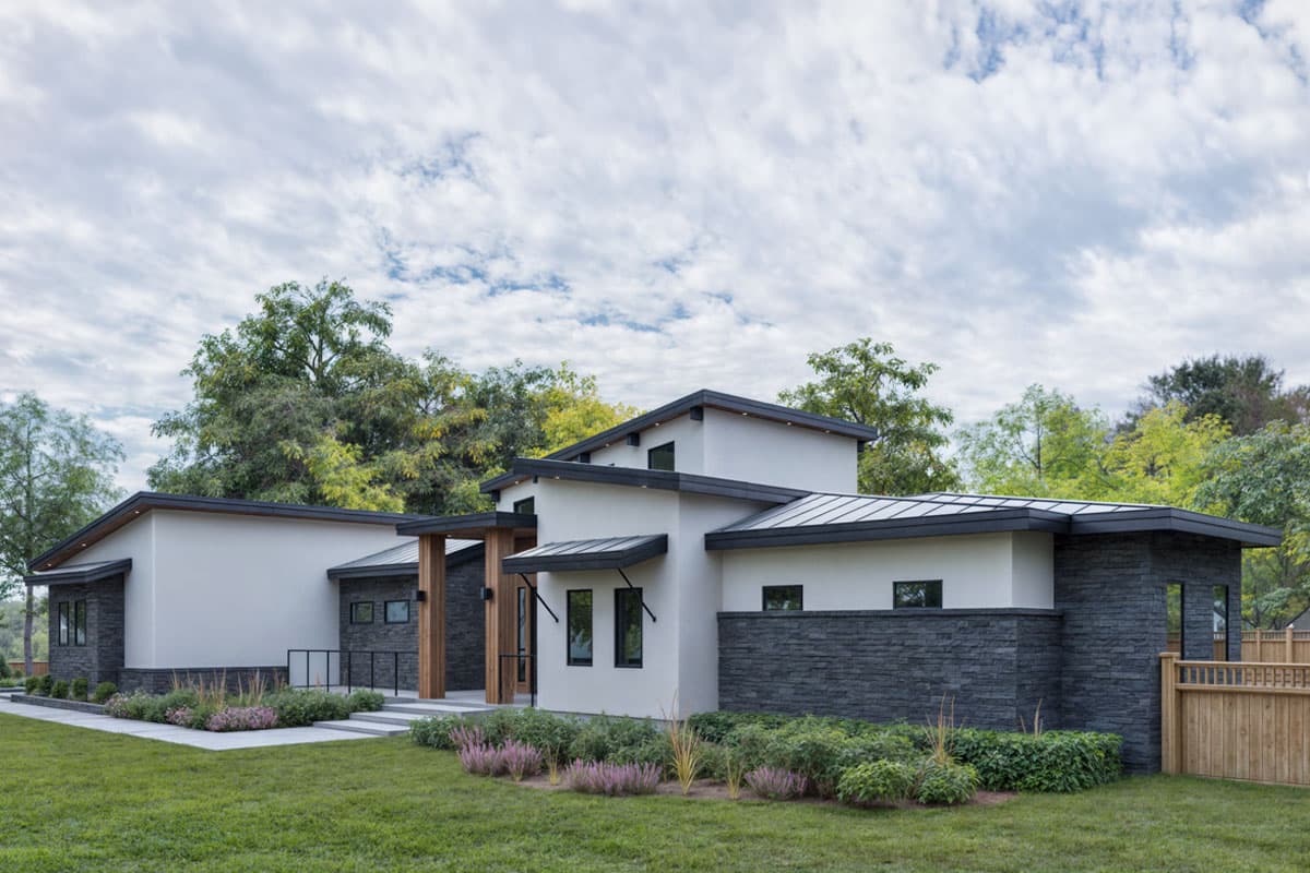 Plan 307723RAD: Single-Story Contemporary House Plan with Outdoor Kitchen - 3551 Sq Ft - Image #6 - Contemporary, Northwest