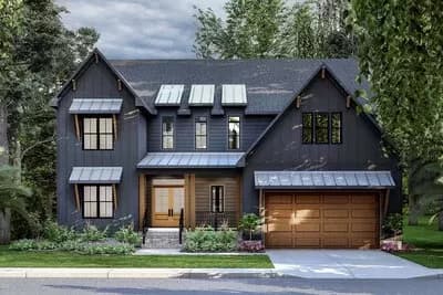 4-Bed Traditional New American House Plan with Flex Room - 3354 Sq Ft
