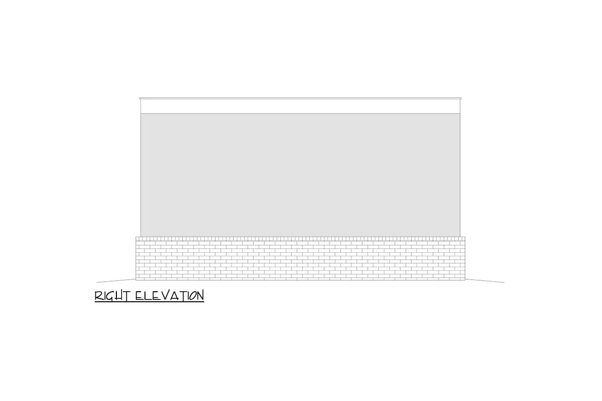 Plan 680442VR: 1-Car Modern Detached Garage - 352 Sq Ft - Image #5 - Modern