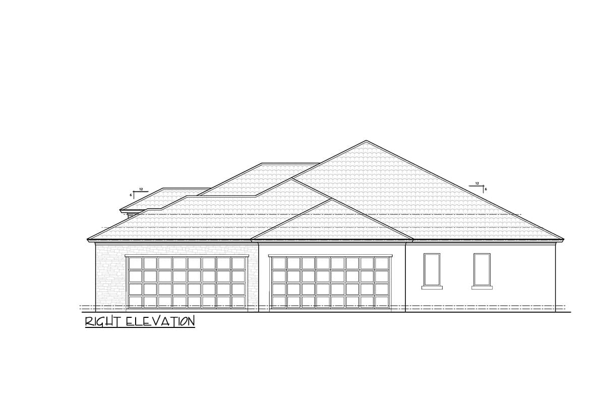 Plan 33267ZR: 3-Bed Florida-Style House Plan with Study Area - 3017 Sq Ft - Image #4 - Beach, Coastal, Florida-Style