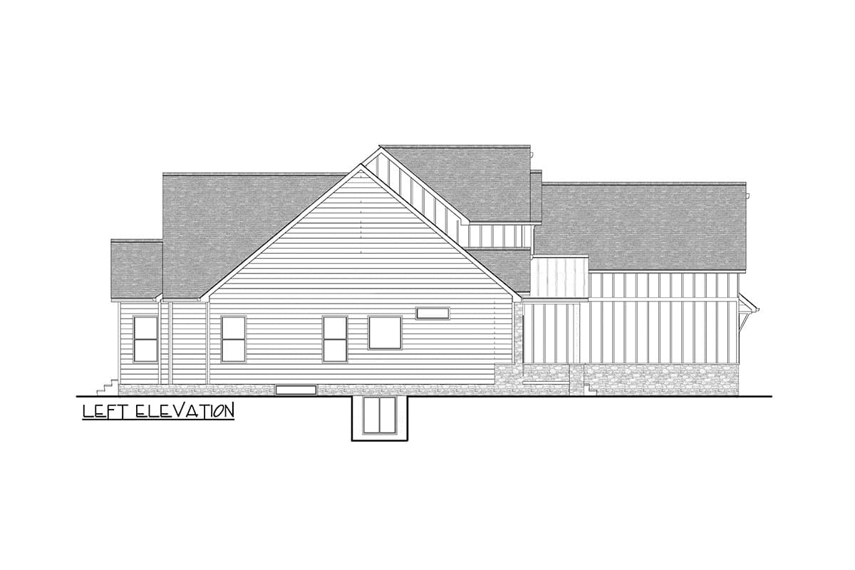 Plan 911047JVD: Two-Story New American House Plan with Optionally Finished Bonus Room - 2910 Sq Ft - Image #16 - Country, Craftsman, New American, Traditional