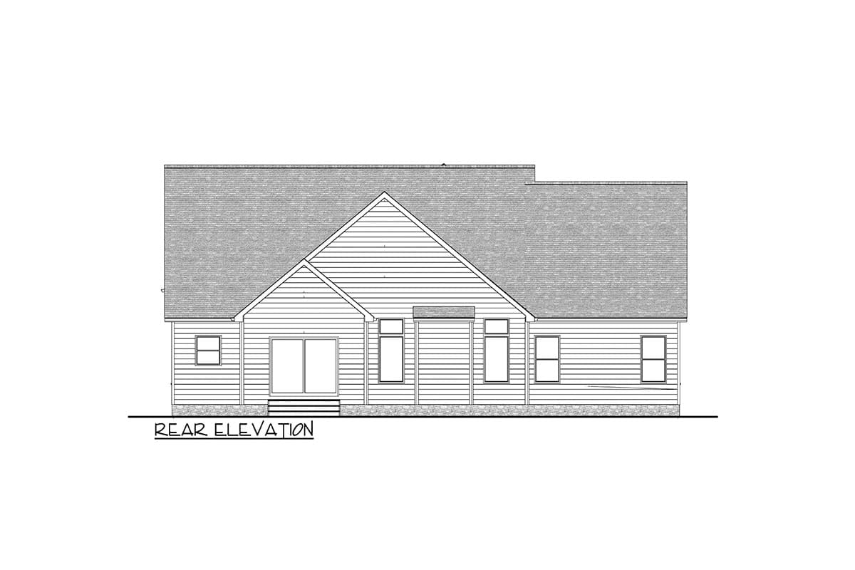 Plan 911047JVD: Two-Story New American House Plan with Optionally Finished Bonus Room - 2910 Sq Ft - Image #17 - Country, Craftsman, New American, Traditional