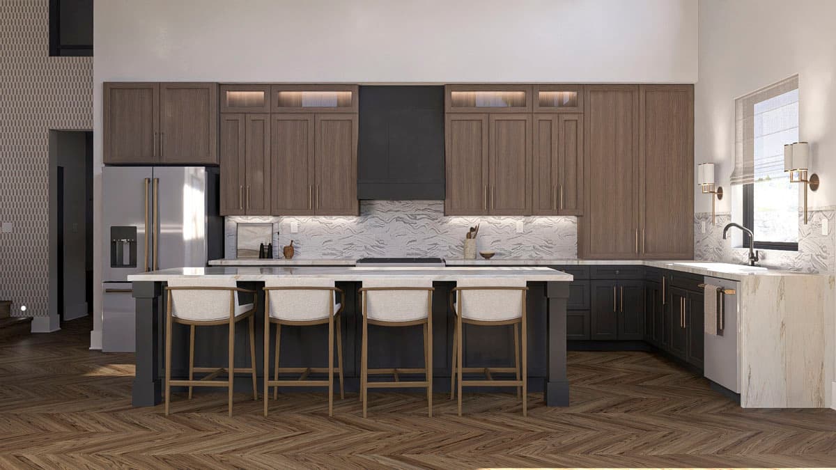 Plan 623440DJ: 6-Bed Barndominium House Plan with Two-Story Great Room - 3991 Sq Ft - Image #9 - Barndominium