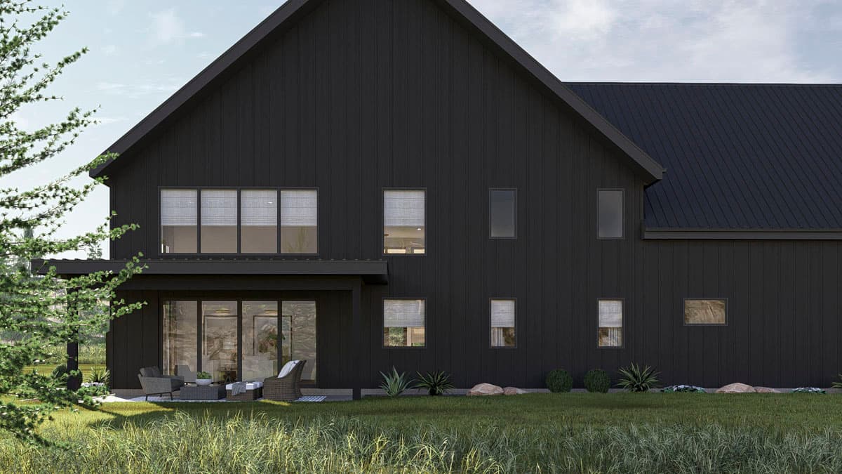 Plan 623440DJ: 6-Bed Barndominium House Plan with Two-Story Great Room - 3991 Sq Ft - Image #22 - Barndominium