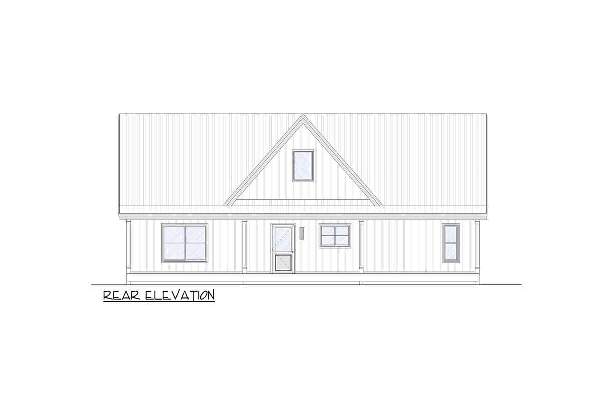 Plan 337005JUN: 3-Bed Country Farmhouse Plan with Loft and Optionally Finished Basement - 1723 Sq Ft - Image #5 - Country, Farmhouse, Modern Farmhouse, Ranch