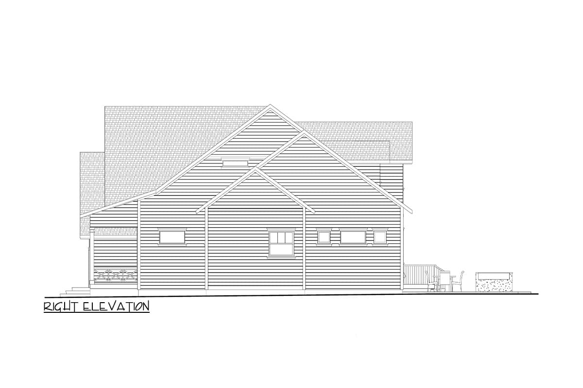 Plan 520019RKY: 3-Bed Modern Farmhouse Plan with Two Master Suites - 3406 Sq Ft - Image #6 - Country, Farmhouse, Modern Farmhouse, New American