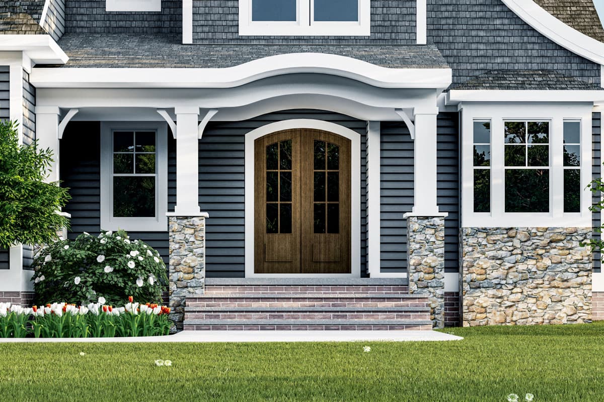 Plan 500087VV: 4-Bed Traditional Shingle House Plan with Library - 3314 Sq Ft - Image #10 - Shingle, Traditional