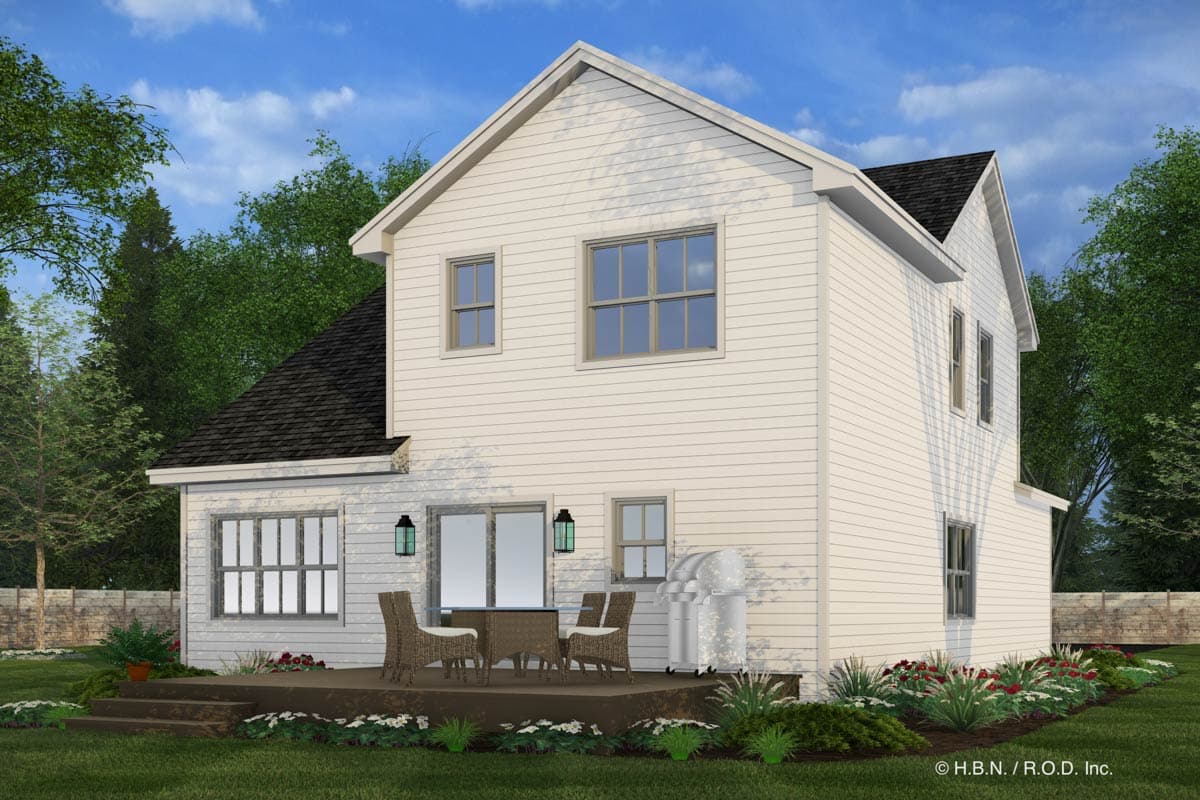 Plan 14849RK: Two-Story Farmhouse Plan with Second Floor Master - 1876 Sq Ft - Image #9 - Country, Farmhouse, Traditional