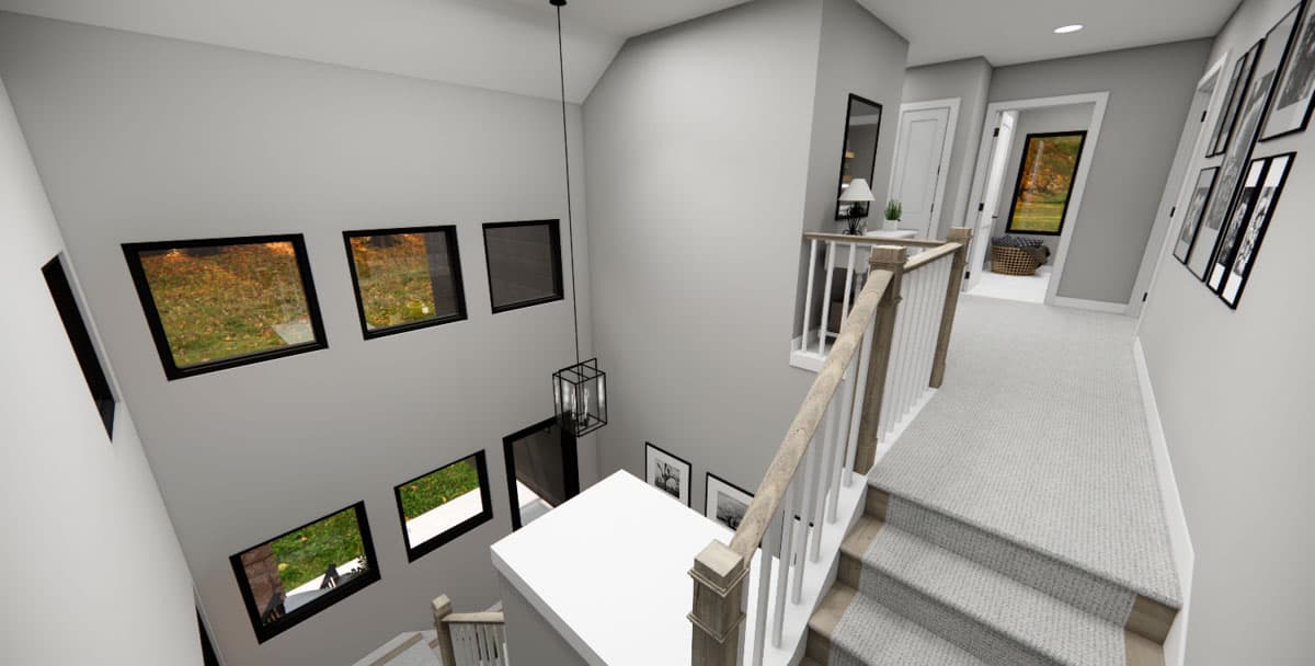 Plan 14852RK: Two-Story Modern House Plan with Home Office - 1876 Sq Ft - Image #22 - Contemporary, Modern