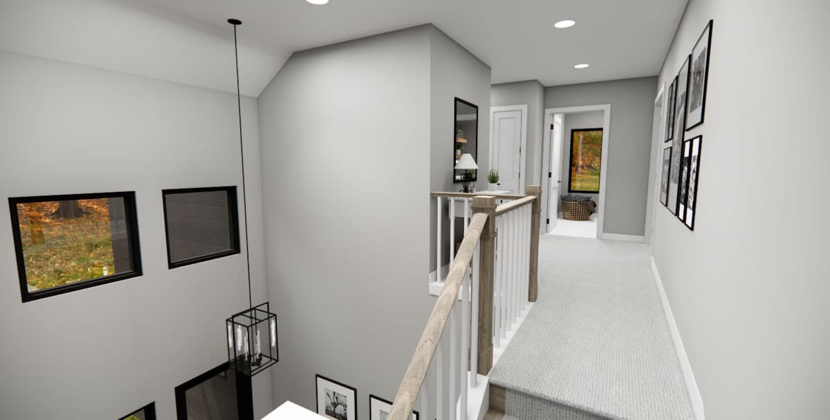 Plan 14852RK: Two-Story Modern House Plan with Home Office - 1876 Sq Ft - Image #23 - Contemporary, Modern