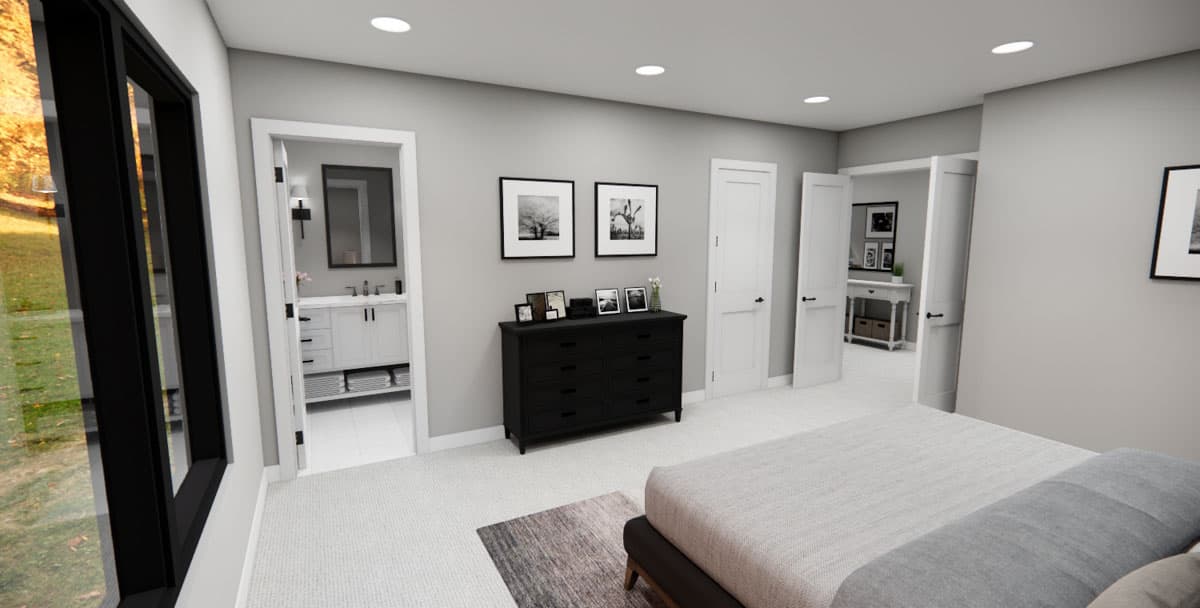 Plan 14852RK: Two-Story Modern House Plan with Home Office - 1876 Sq Ft - Image #30 - Contemporary, Modern