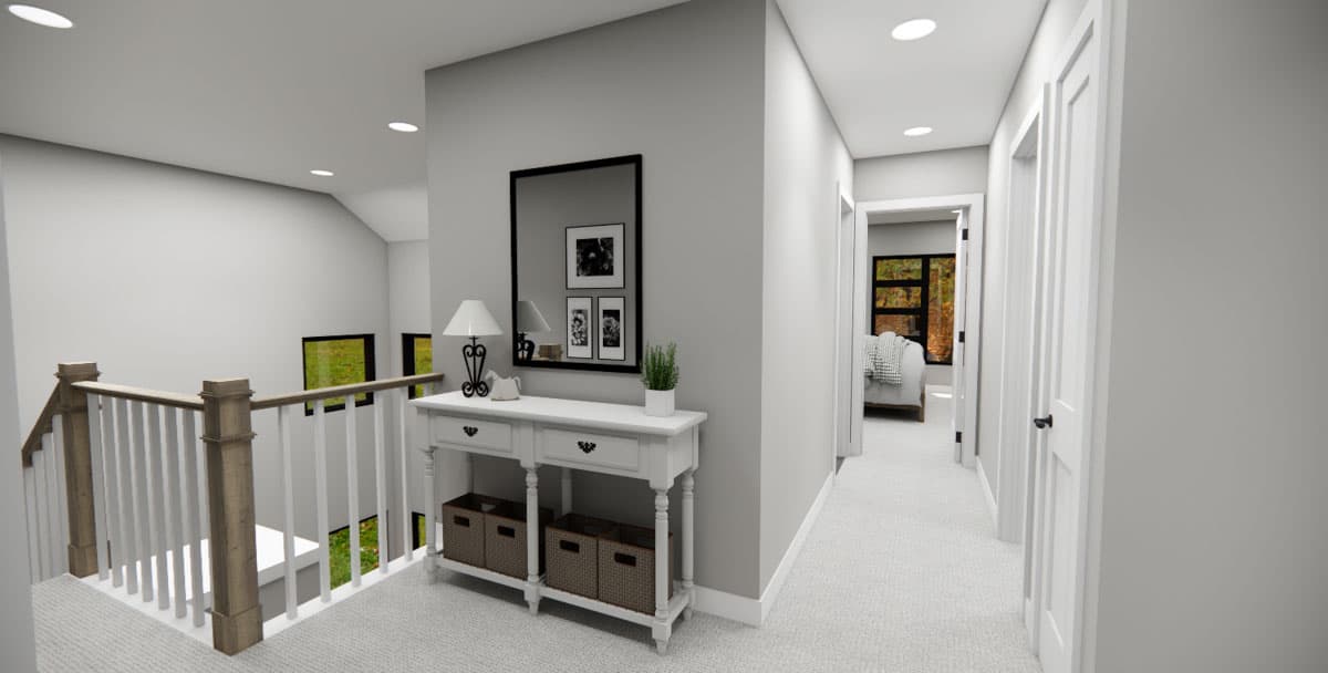 Plan 14852RK: Two-Story Modern House Plan with Home Office - 1876 Sq Ft - Image #25 - Contemporary, Modern