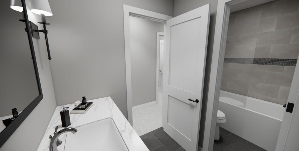 Plan 14852RK: Two-Story Modern House Plan with Home Office - 1876 Sq Ft - Image #31 - Contemporary, Modern