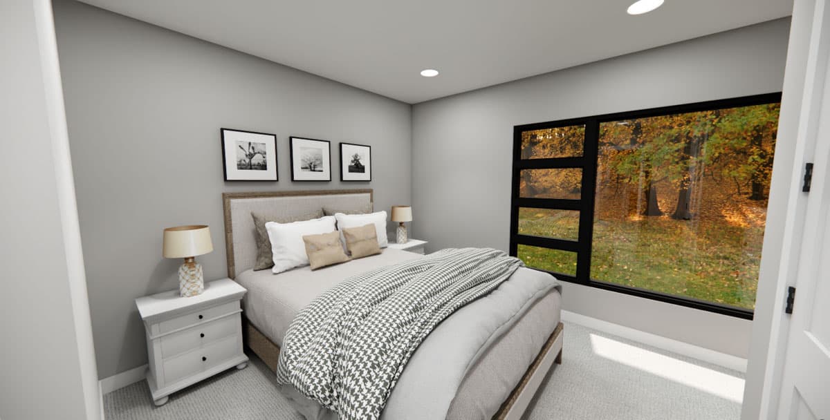 Plan 14852RK: Two-Story Modern House Plan with Home Office - 1876 Sq Ft - Image #34 - Contemporary, Modern