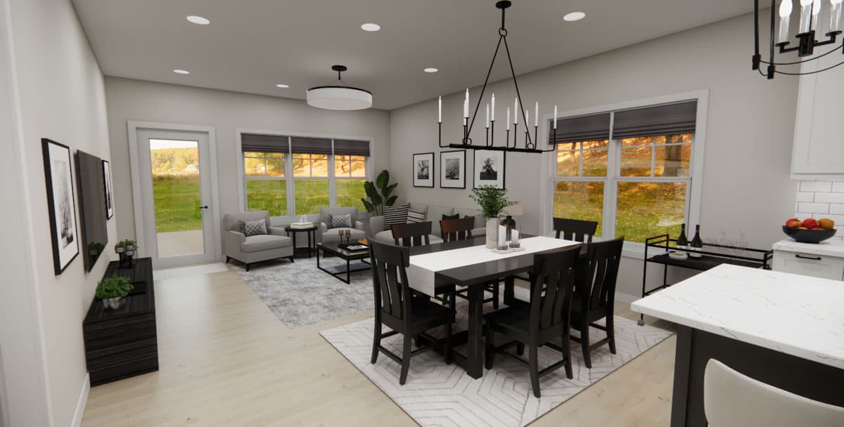 Plan 14855RK: 3-Bedroom Traditional House Plan with Home Office - 2164 Sq Ft - Image #14 - Country, Craftsman, Traditional