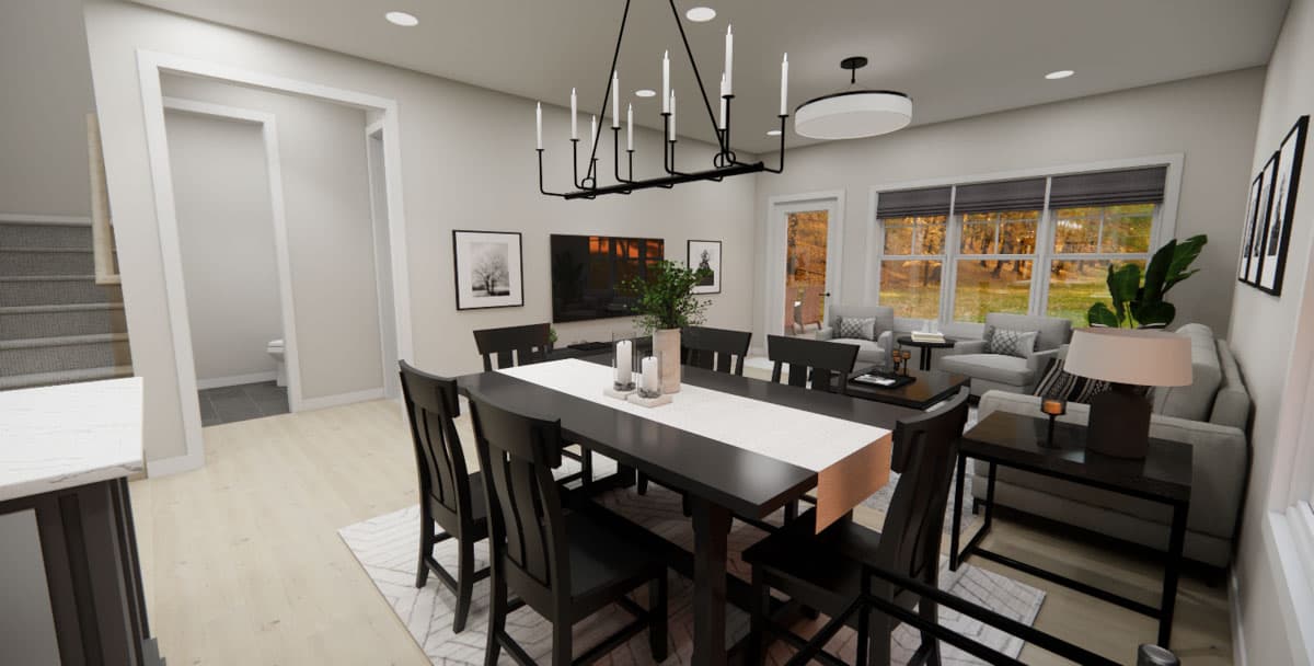 Plan 14855RK: 3-Bedroom Traditional House Plan with Home Office - 2164 Sq Ft - Image #17 - Country, Craftsman, Traditional