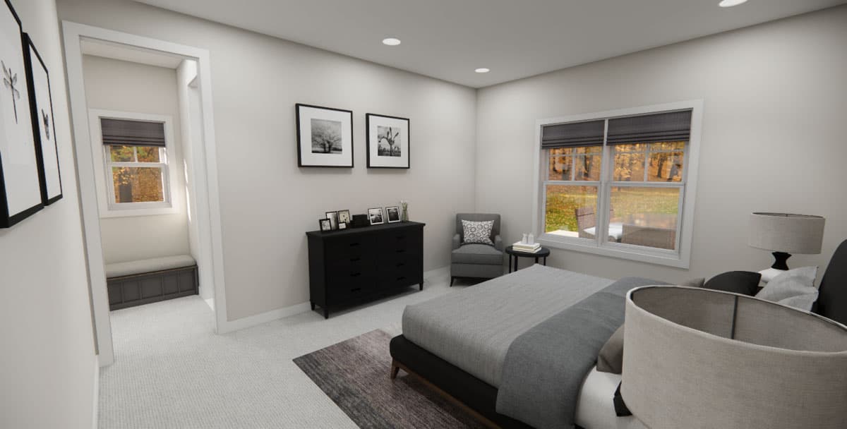 Plan 14855RK: 3-Bedroom Traditional House Plan with Home Office - 2164 Sq Ft - Image #19 - Country, Craftsman, Traditional