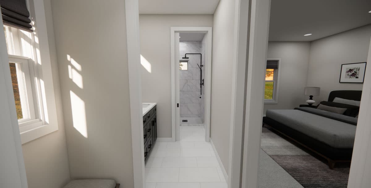 Plan 14855RK: 3-Bedroom Traditional House Plan with Home Office - 2164 Sq Ft - Image #23 - Country, Craftsman, Traditional