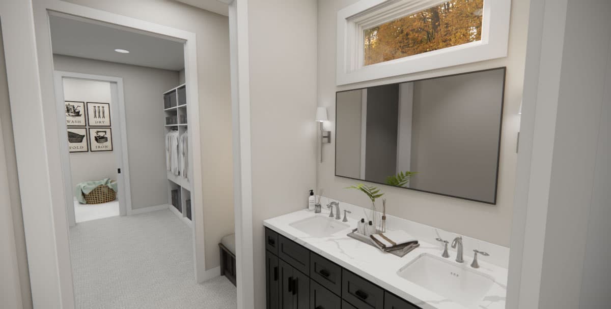 Plan 14855RK: 3-Bedroom Traditional House Plan with Home Office - 2164 Sq Ft - Image #24 - Country, Craftsman, Traditional