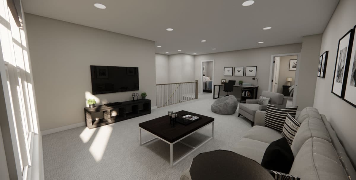 Plan 14855RK: 3-Bedroom Traditional House Plan with Home Office - 2164 Sq Ft - Image #31 - Country, Craftsman, Traditional