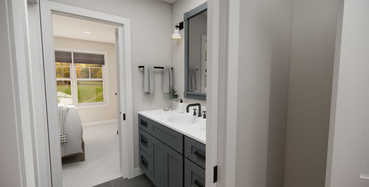 Plan 14855RK: 3-Bedroom Traditional House Plan with Home Office - 2164 Sq Ft - Image #34 - Country, Craftsman, Traditional