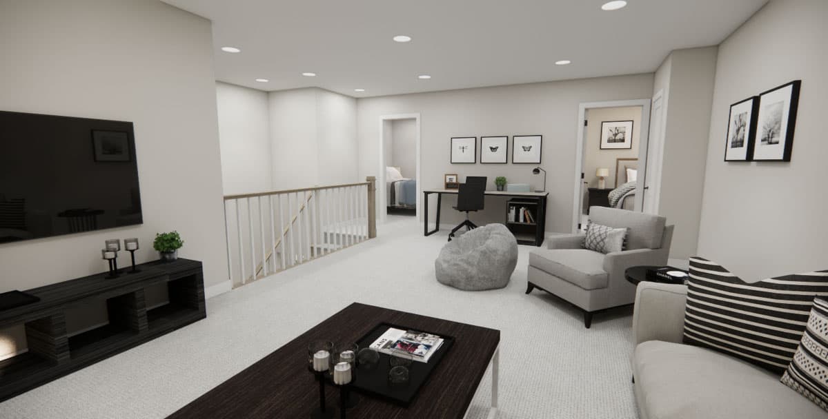 Plan 14855RK: 3-Bedroom Traditional House Plan with Home Office - 2164 Sq Ft - Image #39 - Country, Craftsman, Traditional