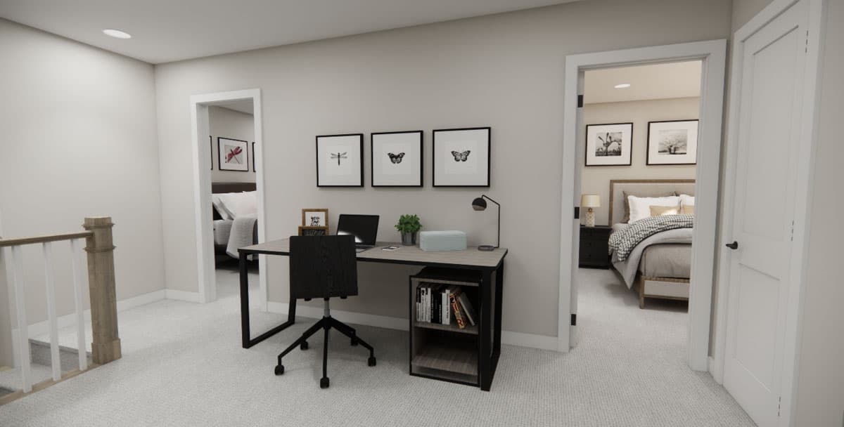 Plan 14855RK: 3-Bedroom Traditional House Plan with Home Office - 2164 Sq Ft - Image #32 - Country, Craftsman, Traditional