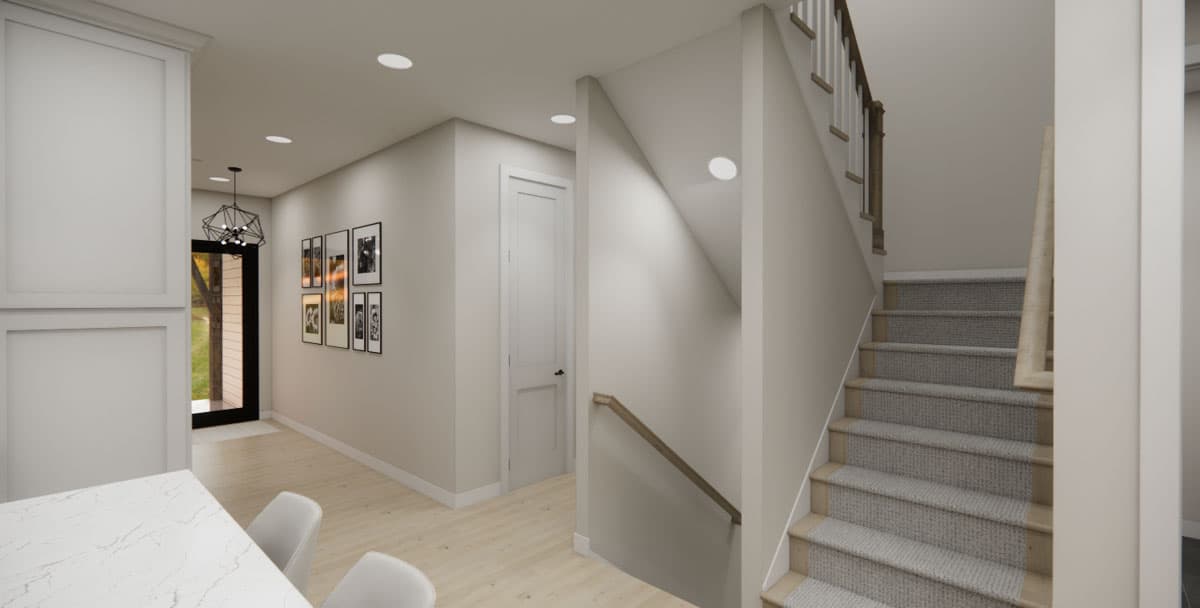 Plan 14856RK: 3-Bed Contemporary House Plan with 2-Car Attached Garage - 2164 Sq Ft - Image #27 - Contemporary, Modern