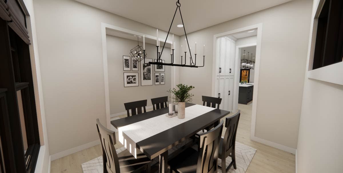 Plan 14857RK: 4-Bedroom Country Farmhouse Plan with Formal Dining Room - 2164 Sq Ft - Image #10 - Country, Farmhouse, New American