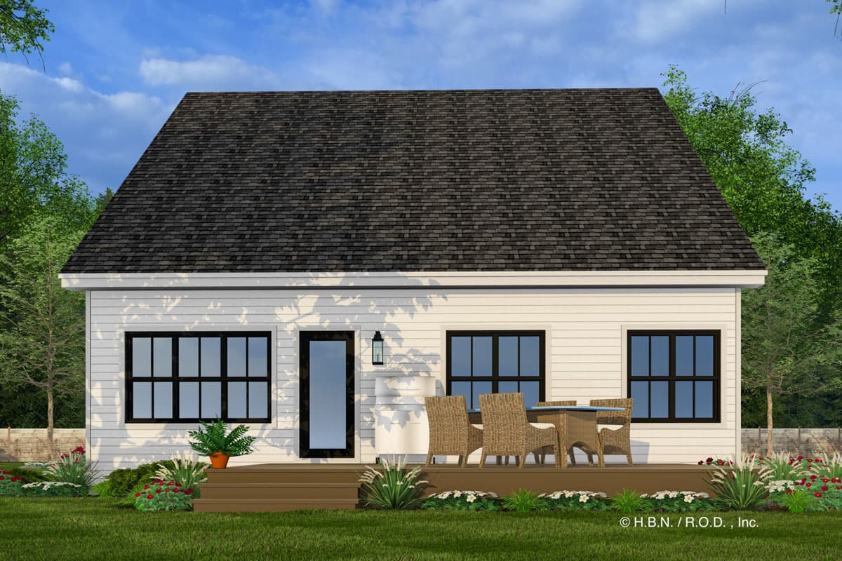 Plan 14857RK: 4-Bedroom Country Farmhouse Plan with Formal Dining Room - 2164 Sq Ft - Image #6 - Country, Farmhouse, New American