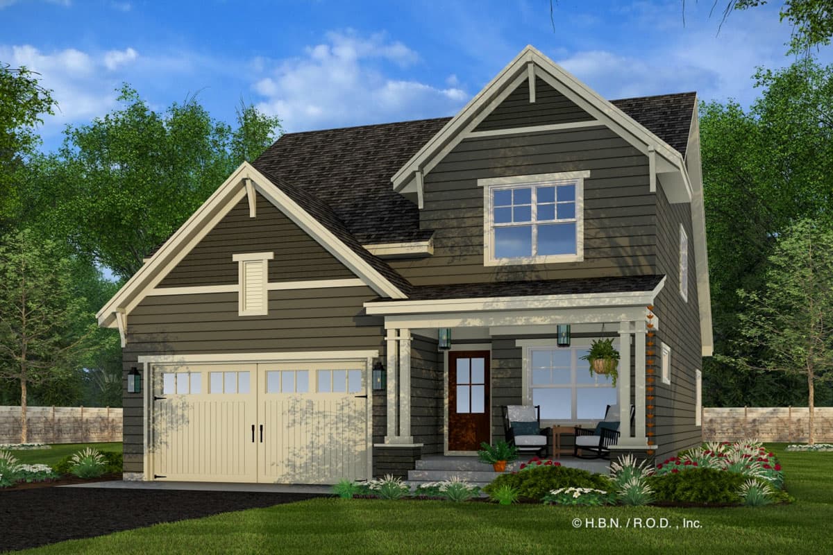 Plan 14858RK: 4-Bedroom Traditional House Plan with Loft - 2185 Sq Ft - Image #7 - Traditional
