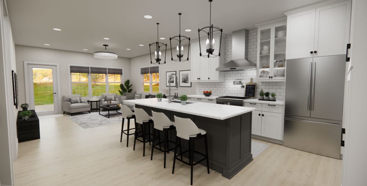 Plan 14858RK: 4-Bedroom Traditional House Plan with Loft - 2185 Sq Ft - Image #13 - Traditional