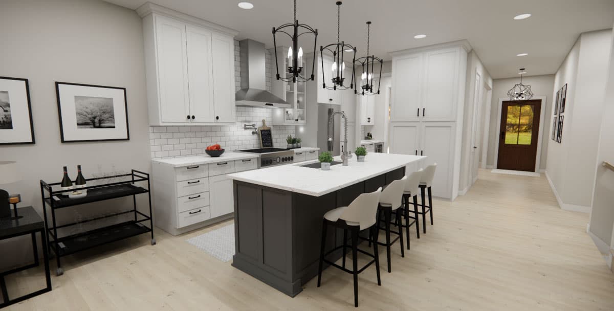 Plan 14858RK: 4-Bedroom Traditional House Plan with Loft - 2185 Sq Ft - Image #14 - Traditional