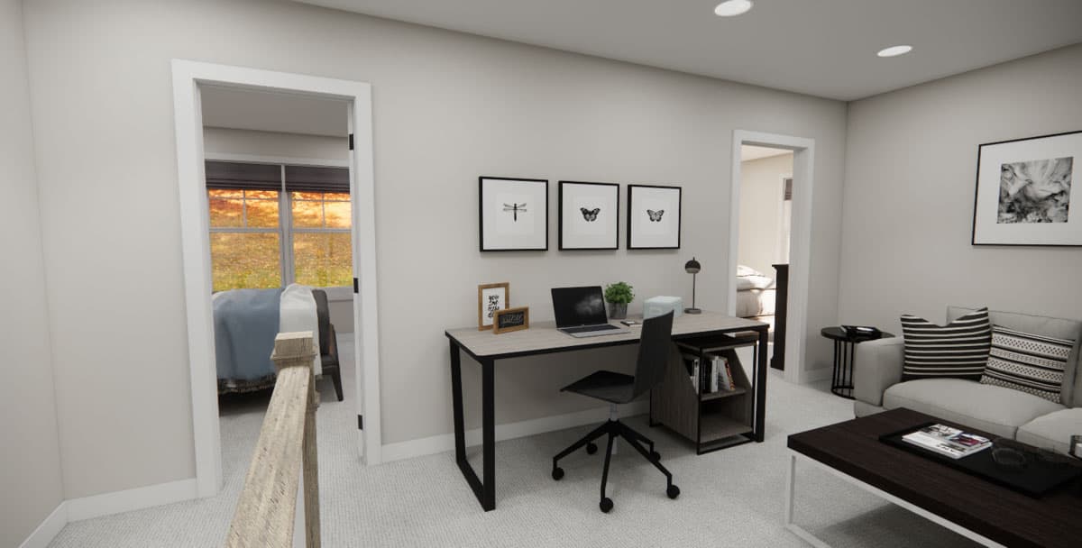 Plan 14858RK: 4-Bedroom Traditional House Plan with Loft - 2185 Sq Ft - Image #30 - Traditional