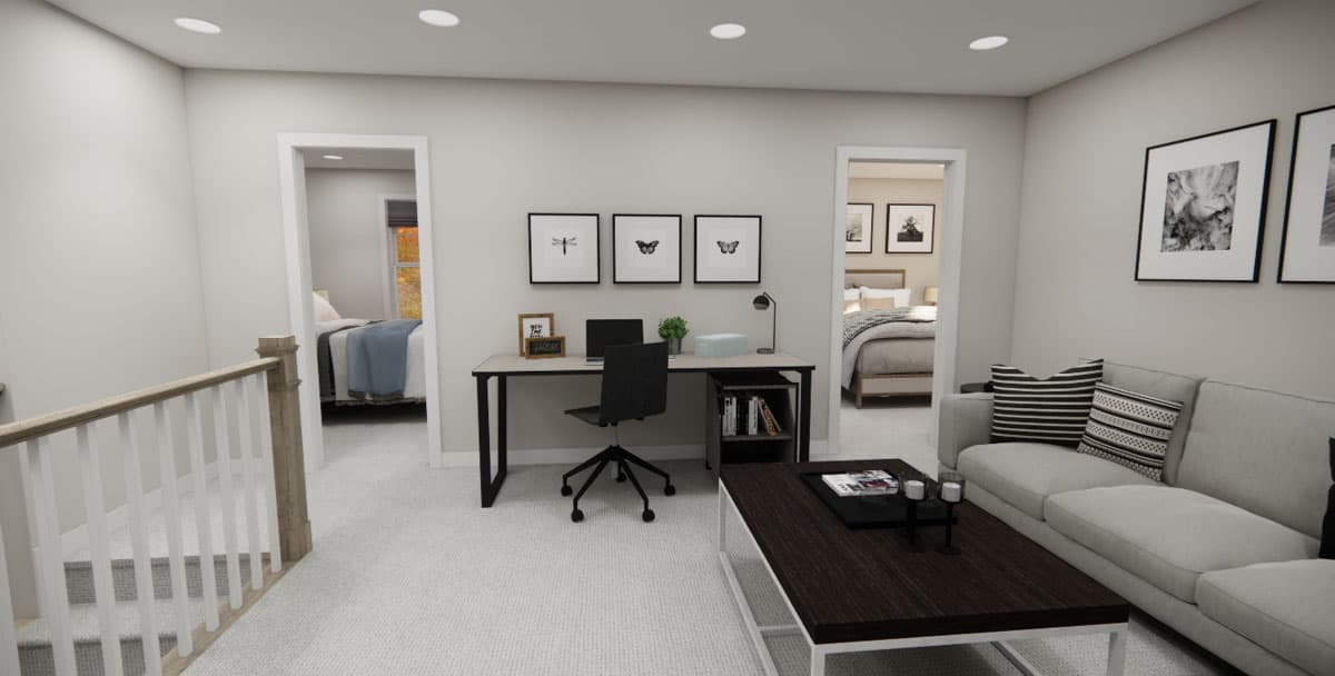 Plan 14858RK: 4-Bedroom Traditional House Plan with Loft - 2185 Sq Ft - Image #31 - Traditional