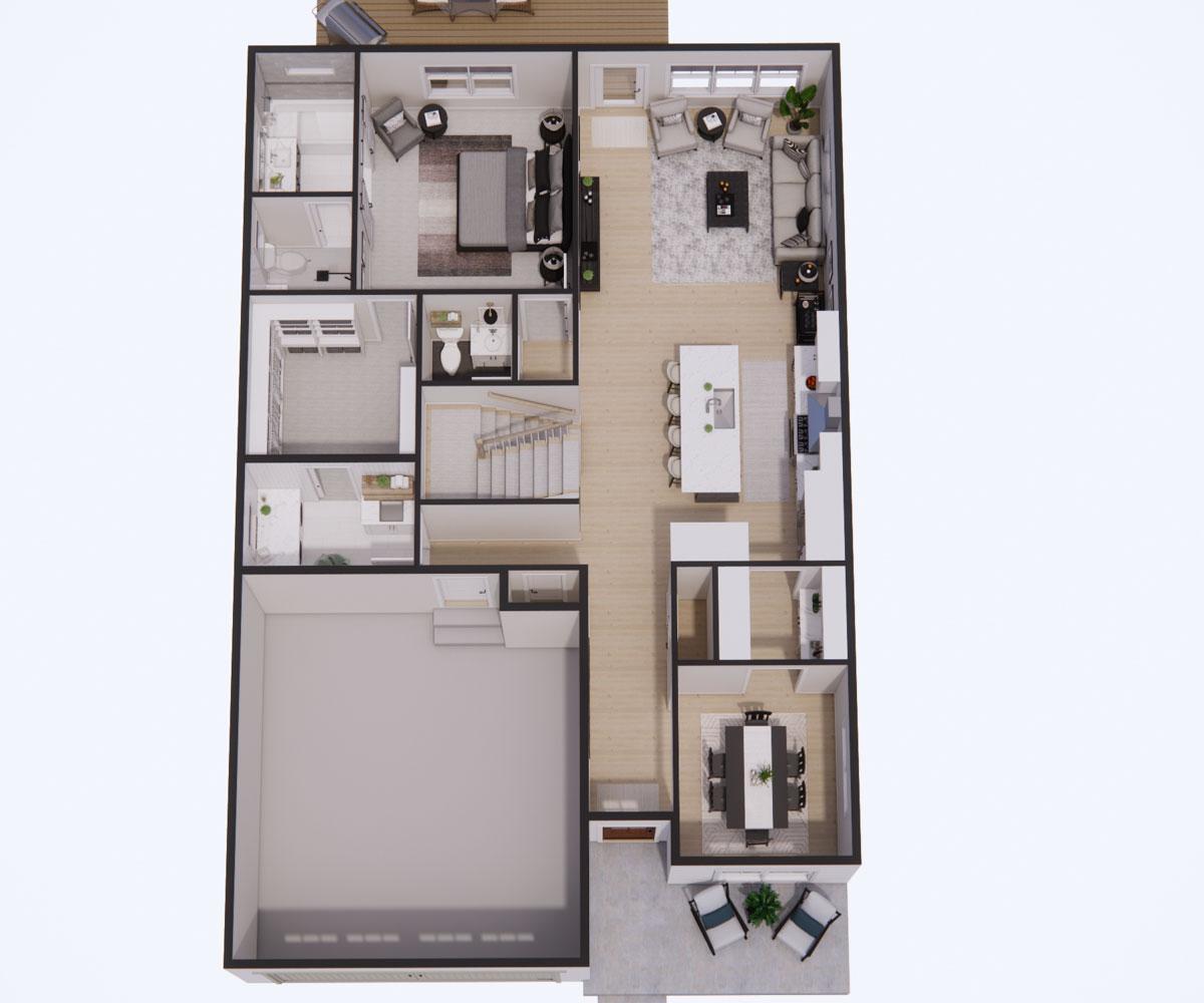 Plan 14858RK: 4-Bedroom Traditional House Plan with Loft - 2185 Sq Ft - Image #43 - Traditional