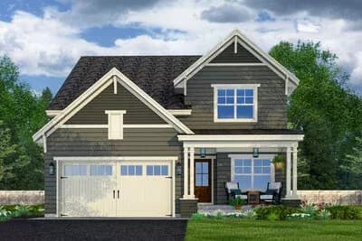 4-Bedroom Traditional House Plan with Loft - 2185 Sq Ft