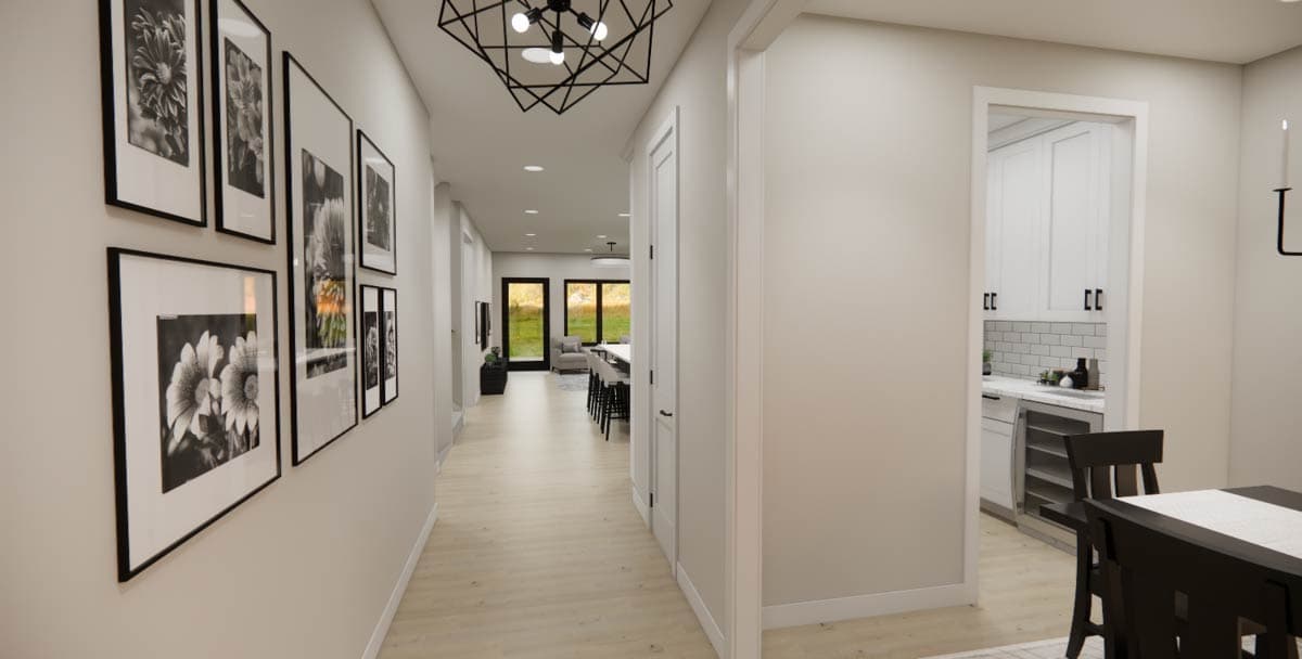 Plan 14859RK: 4-Bed Modern House Plan with Formal Dining Area - 2185 Sq Ft - Image #9 - Contemporary, Modern