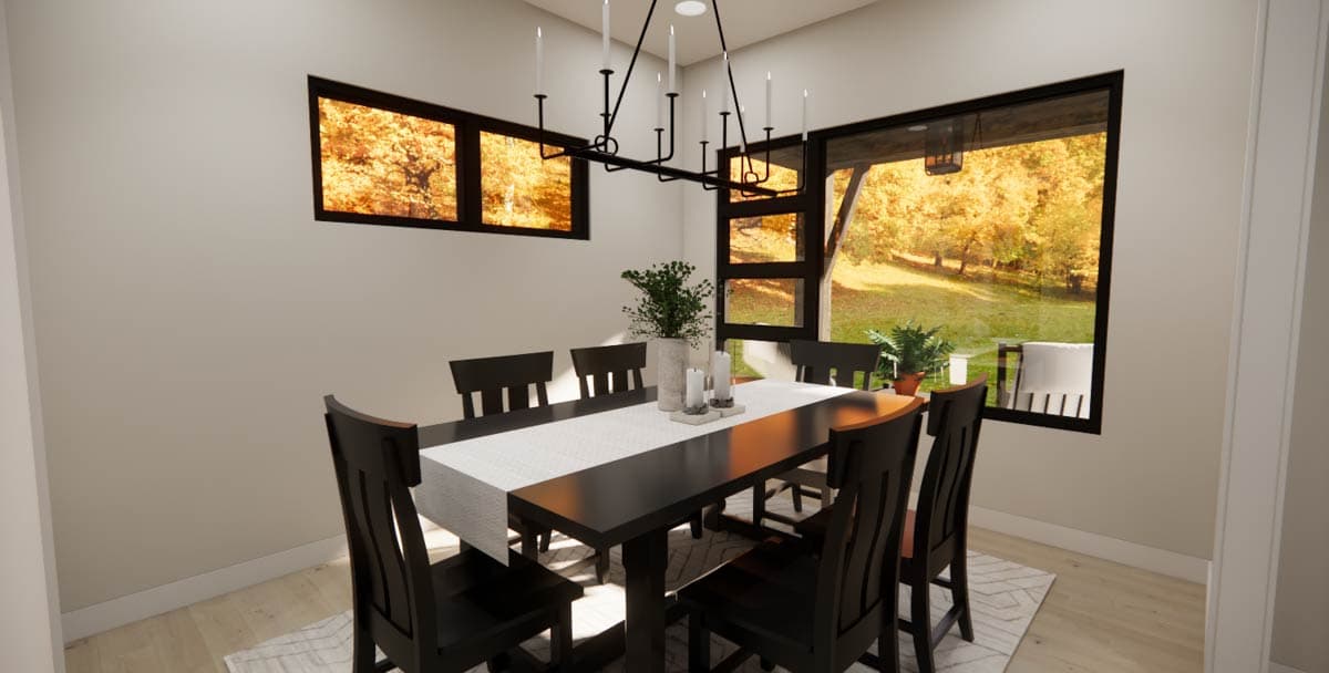 Plan 14859RK: 4-Bed Modern House Plan with Formal Dining Area - 2185 Sq Ft - Image #11 - Contemporary, Modern