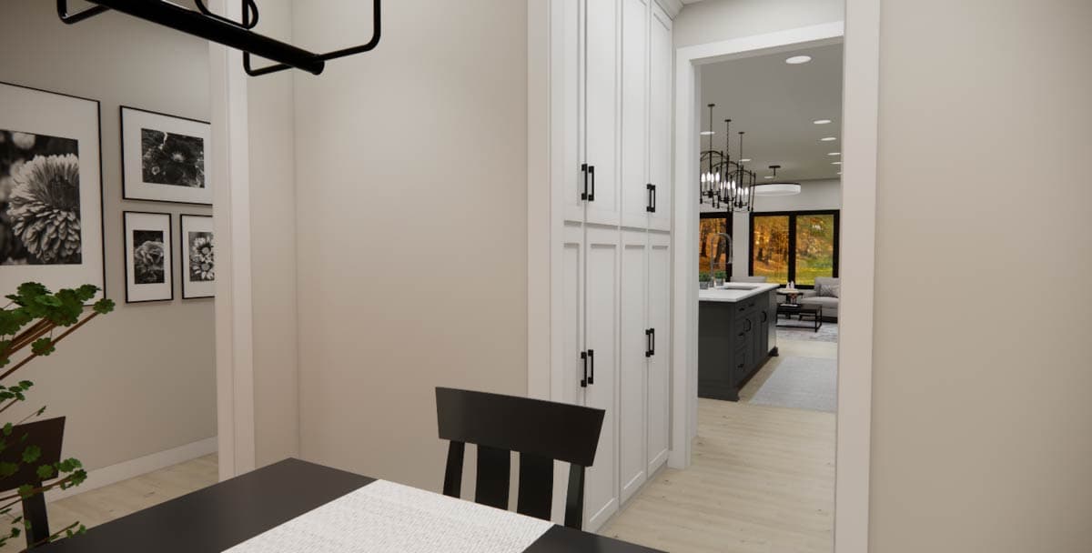 Plan 14859RK: 4-Bed Modern House Plan with Formal Dining Area - 2185 Sq Ft - Image #13 - Contemporary, Modern