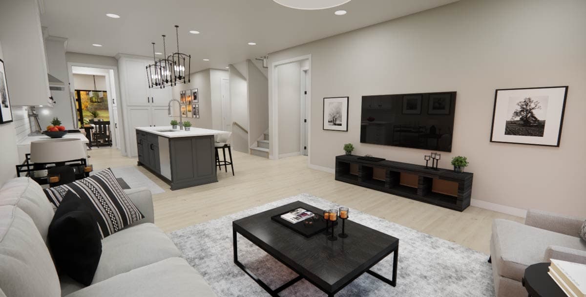 Plan 14859RK: 4-Bed Modern House Plan with Formal Dining Area - 2185 Sq Ft - Image #17 - Contemporary, Modern